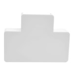 20PK RACEWAY T CONNECTOR WHITE FOR CABLE