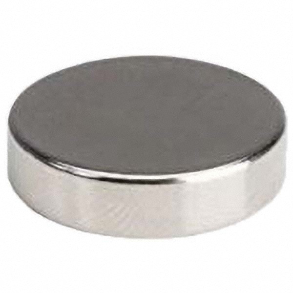 Rare Earth Disc & Cylinder Magnets; Rare Earth Metal Type: Neodymium Rare Earth ; Diameter (Inch): 0.25in ; Overall Height: 0.5in ; Height (Inch): 0.5in ; Maximum Pull Force: 1.9lb ; Maximum Operating Temperature: 2480F