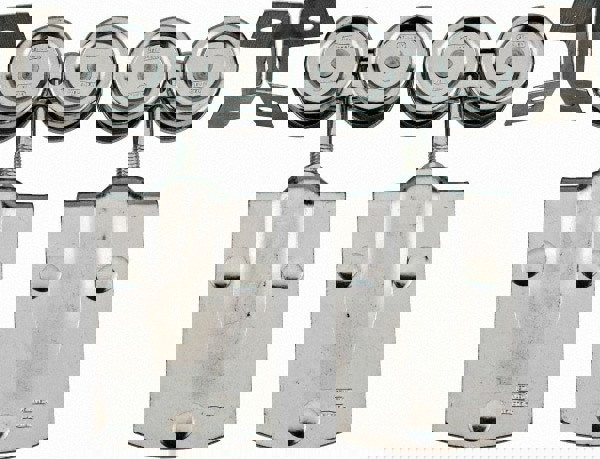 2 Piece, Box Rail Hanger with Strap