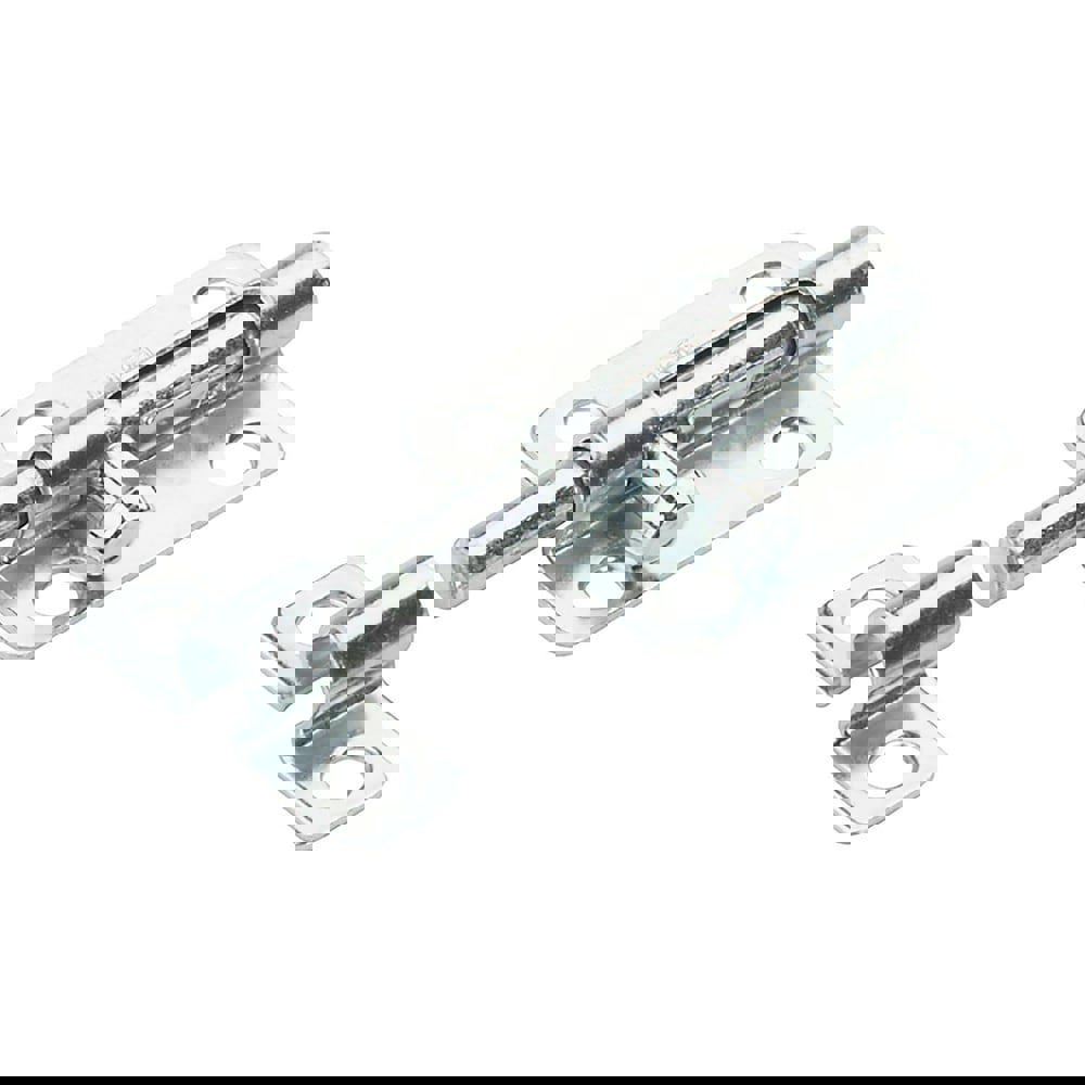 Slide Bolts; Bolt Type: Barrel Bolt ; Material: Steel ; Finish: Zinc-Plated ; Bolt Diameter: 2.5