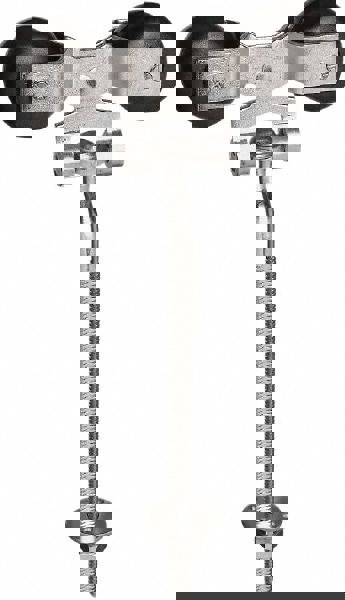 2 Piece, Zinc, Box Rail Hanger with Bolt