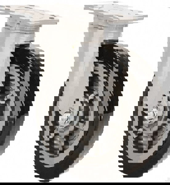 Swivel Top Plate Caster: Polyurethane, 6