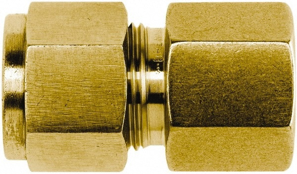 Compression Tube Connector: 1/4