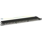 24-PORT CAT6A PATCH PANEL 0.5U HIGH DENS