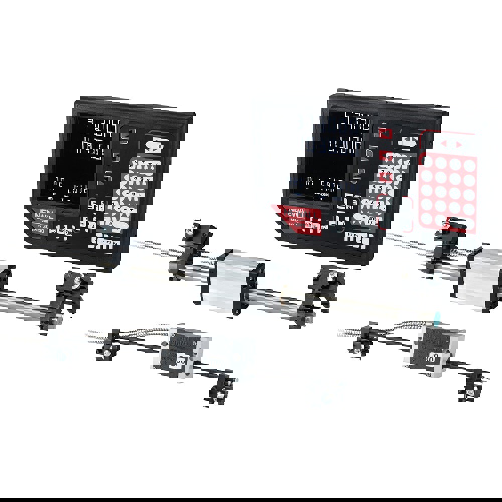 Milling DRO System: 3 Axes, Inductive Scale, 14