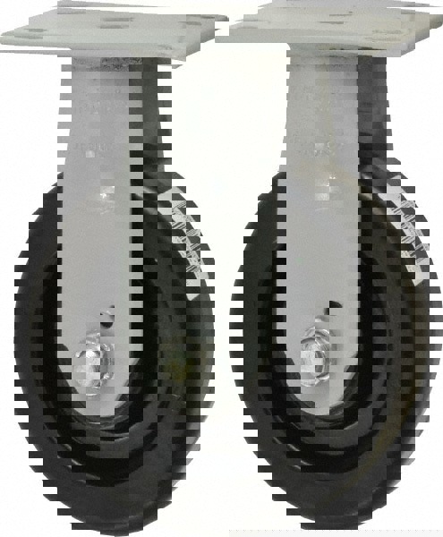 Rigid Top Plate Caster: Phenolic, 5