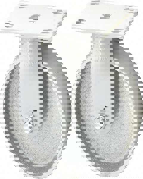 Rigid Top Plate Caster: Semi-Steel, 6