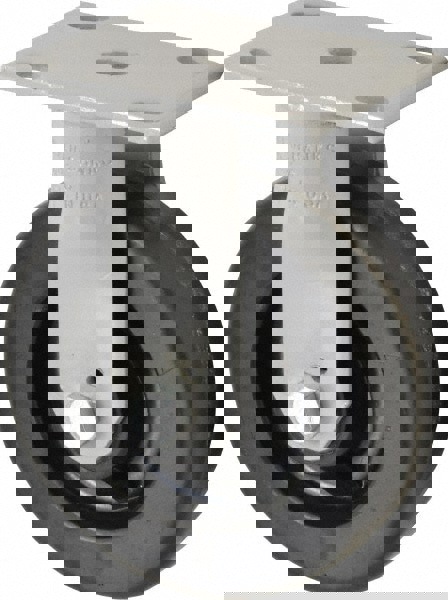 Rigid Top Plate Caster: Phenolic, 6