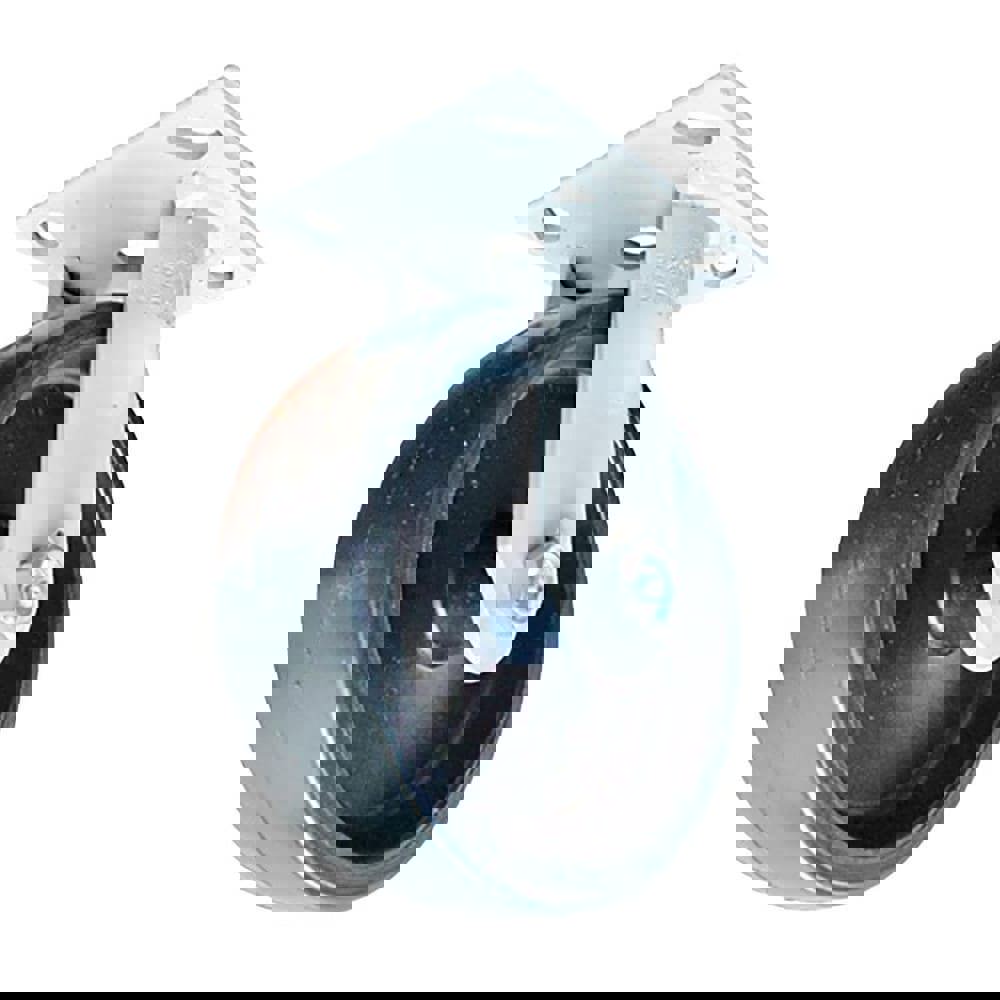 Rigid Top Plate Caster: Polyolefin, 6