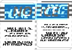 Accident Prevention Sign: Rectangle, 