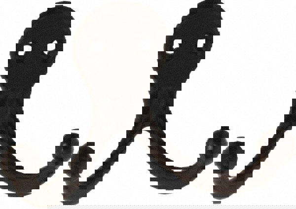 1-3/4 Inch Projection, Double Prong Robe Hook