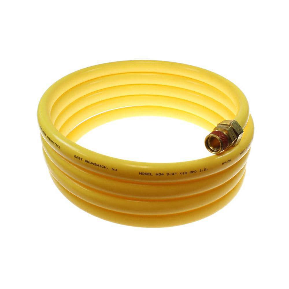 Coiled & Self Storing Hose: 3/4