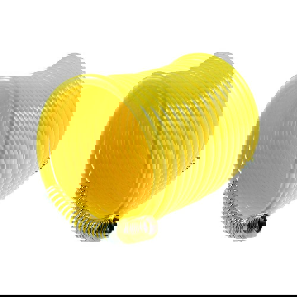 Coiled & Self Storing Hose: 3/8