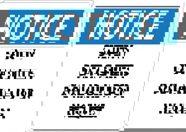 Warning & Safety Reminder Sign: Square, 