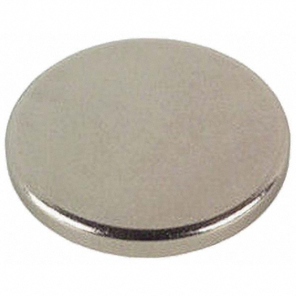 Rare Earth Disc & Cylinder Magnets; Rare Earth Metal Type: Neodymium Rare Earth; Neodymium ; Diameter (Inch): 0.25in ; Overall Height: 0.25in ; Height (Inch): 0.25in ; Maximum Pull Force: 6.1lb ; Maximum Operating Temperature: 2480F