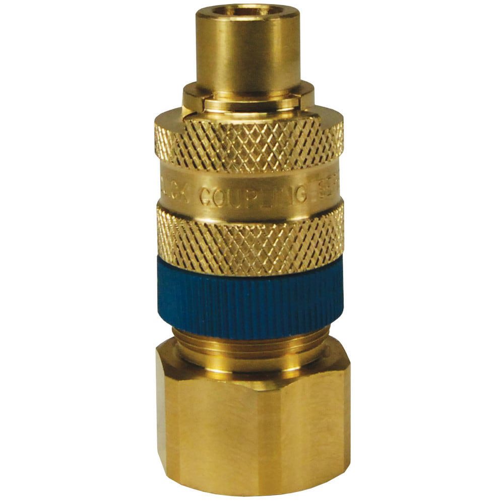 Pneumatic Hose Fittings & Couplings; Fitting Type: Plug ; Type: Plug ; Interchange Type: Bowes ; Thread Type: NPTF ; Material: Brass ; Thread Standard: Female NPT