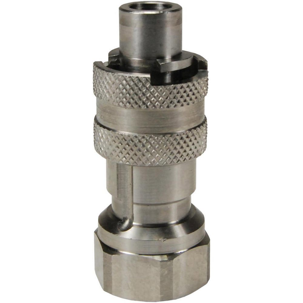 Pneumatic Hose Fittings & Couplings; Fitting Type: Plug ; Type: Plug ; Interchange Type: Bowes ; Thread Type: NPTF ; Material: 316 Stainless Steel ; Thread Standard: Female NPT