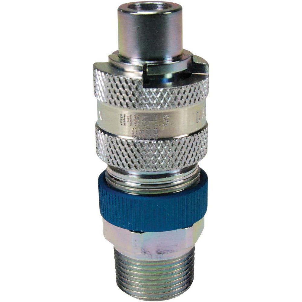 Pneumatic Hose Fittings & Couplings; Fitting Type: Plug ; Type: Plug ; Interchange Type: Bowes ; Thread Type: NPTF ; Material: Steel ; Thread Standard: Male NPT
