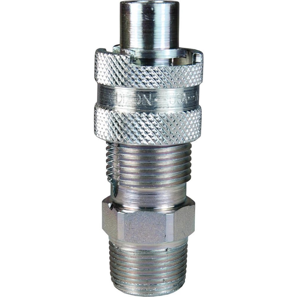 Pneumatic Hose Fittings & Couplings; Fitting Type: Plug ; Type: Plug ; Interchange Type: Bowes ; Thread Type: NPTF ; Material: Steel ; Thread Standard: Male NPT
