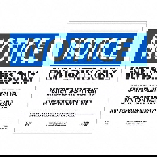 Security & Admittance Label: 