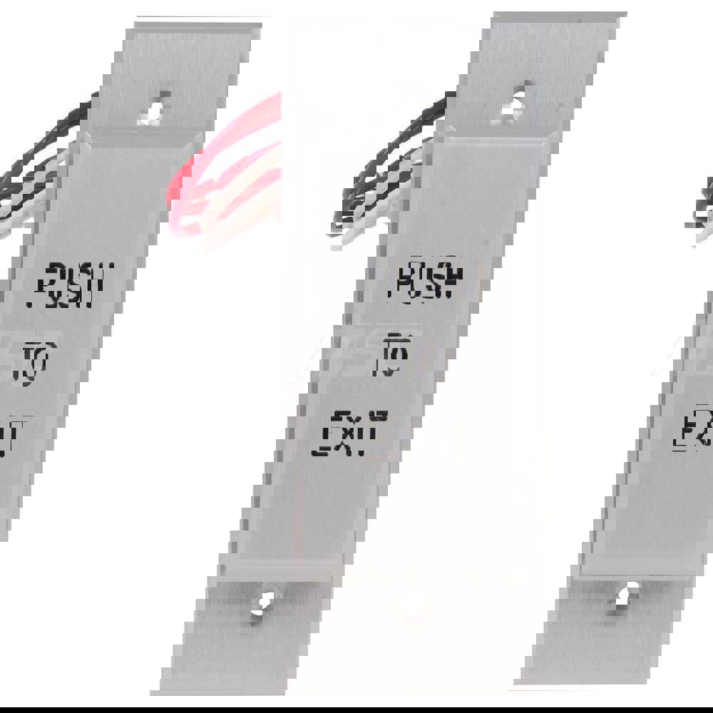 Electromagnet Lock Accessories; Accessory Type: Pneumatic Pushplate Switch ; For Use With: Touchless Actuators ; Material: Steel