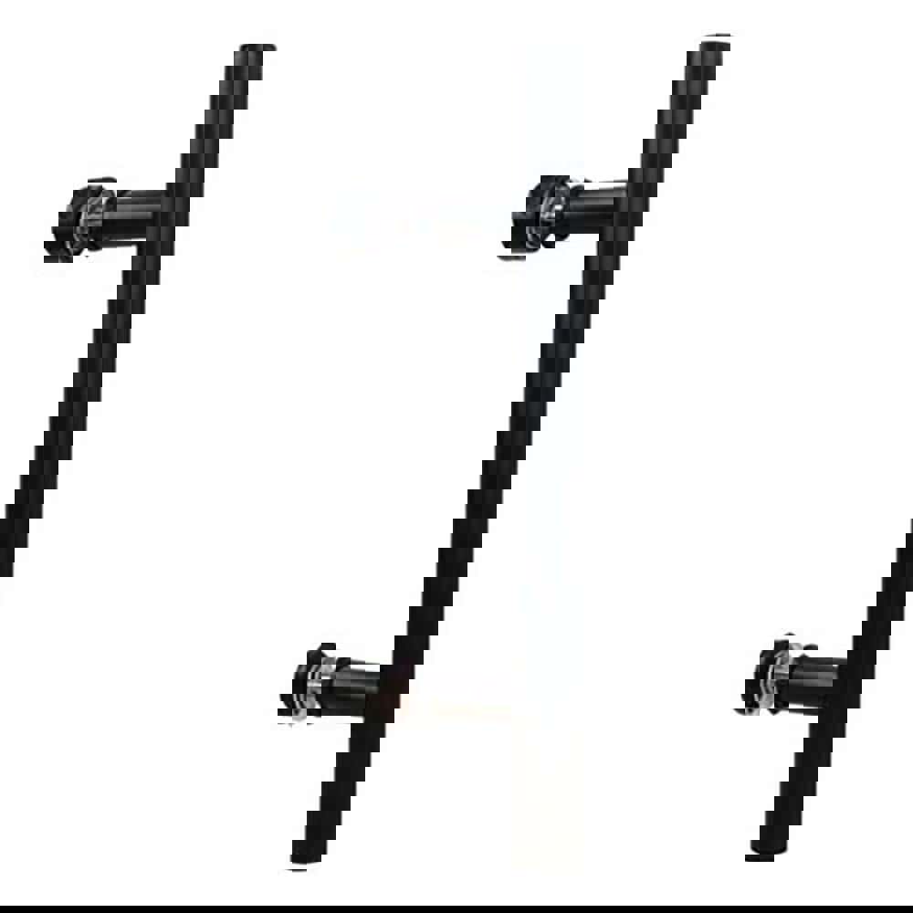 Pull-Type Handles; Handle Type: External ; Material: Steel ; Mount Type: Surface ; Finish: Matte Black ; Projection: 2.91 ; Handle Diameter: 0.97