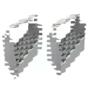 1 in. 50-Piece Steel Cap Nipple Tote Tra