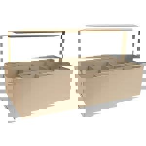 20 in. Fitting Tote Tray