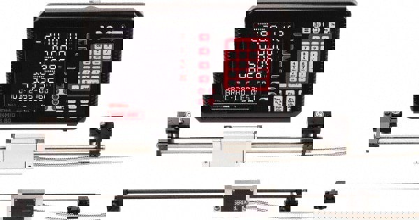 Milling DRO System: 3 Axes, Inductive Scale, 12