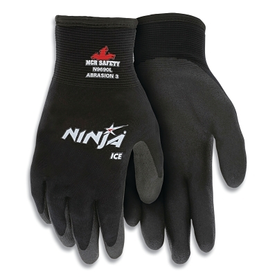 Size L Nylon Blend Work Gloves