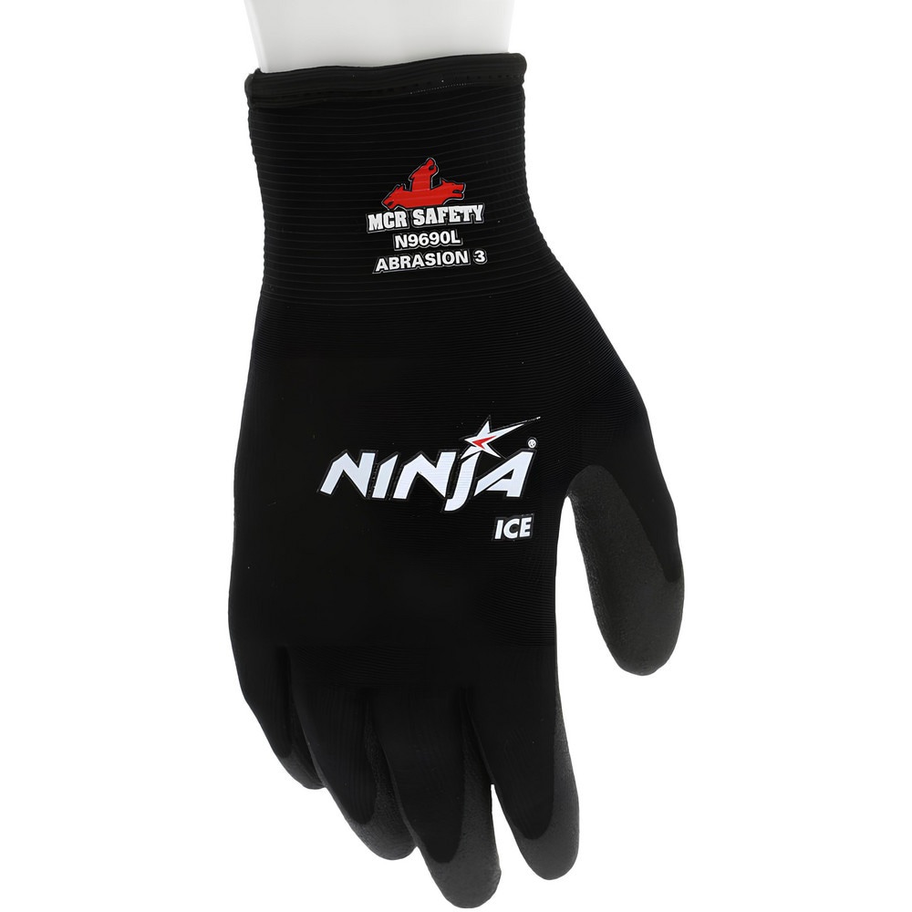 Cut, Puncture & Abrasion-Resistant Gloves: Ninja N9690, Size Small, ANSI Cut A3, ANSI Puncture 2, HPT, Terrycloth
