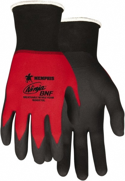Size M Nylon/Spandex General Protection Work Gloves