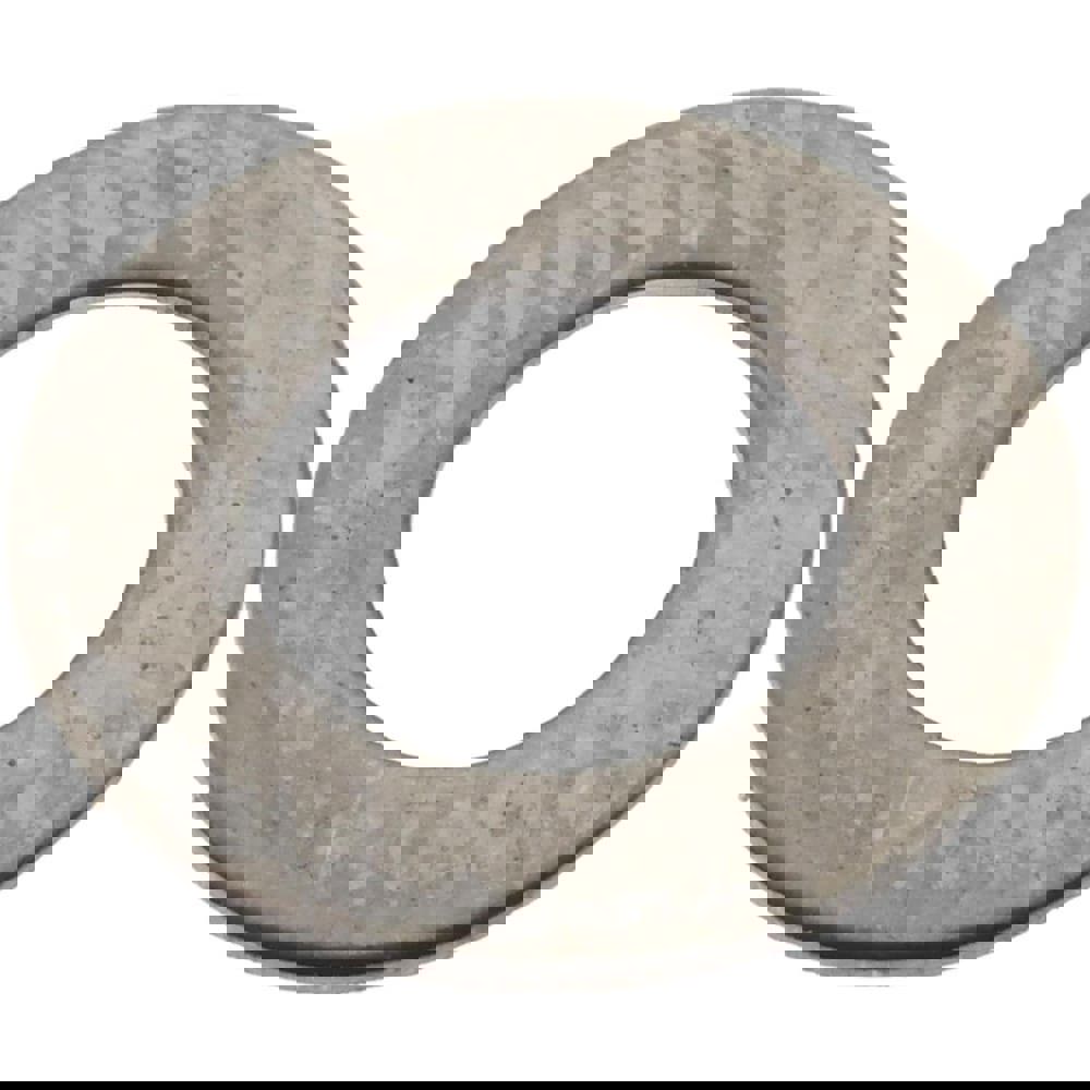 8L Screw Standard Flat Washer: Grade 300 Stainless Steel, Passivated Finish