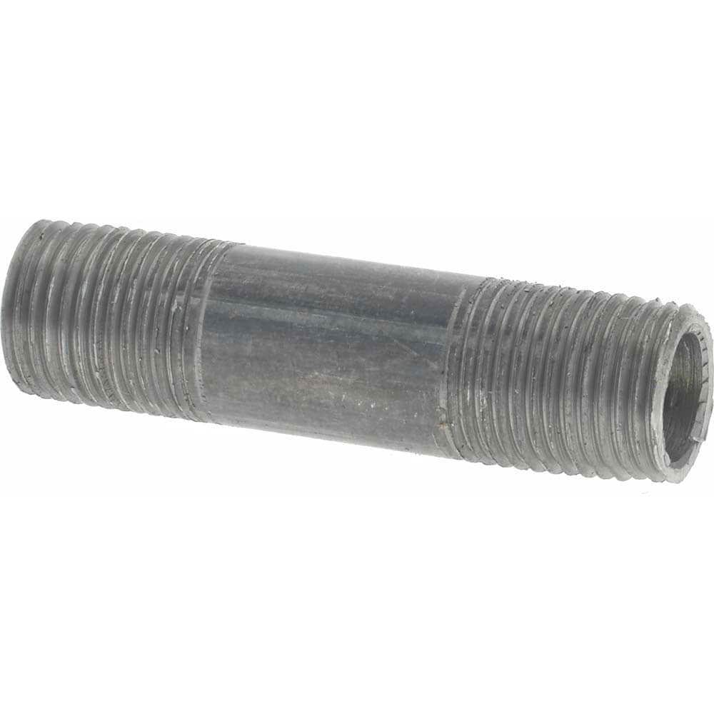 Black Pipe Nipple: 1/8