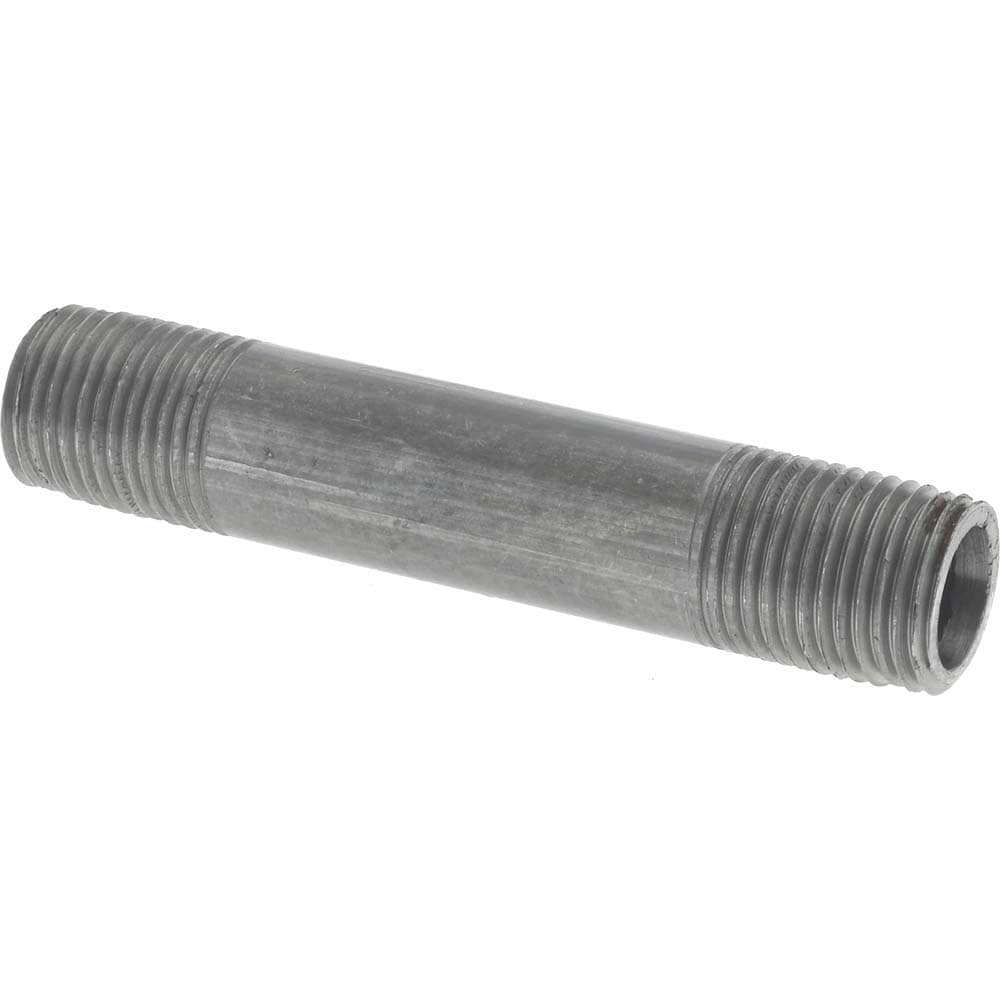 Black Pipe Nipple: 1/8