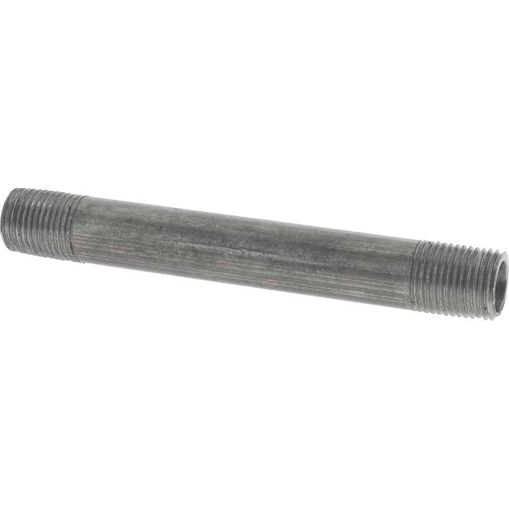 Black Pipe Nipple: 1/8
