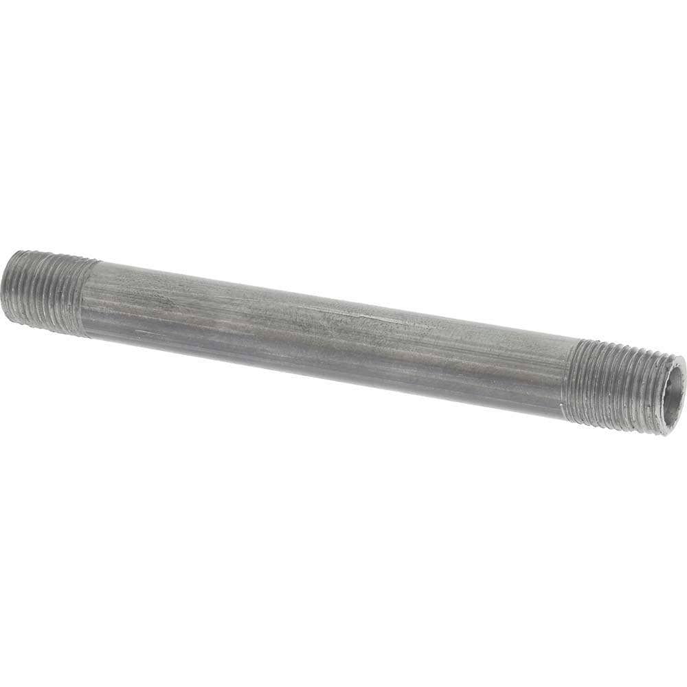 Black Pipe Nipple: 1/8