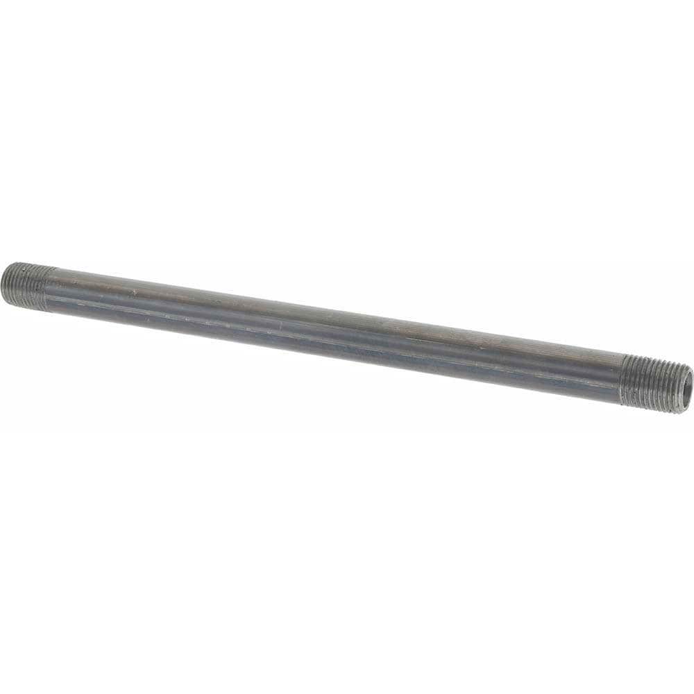 Black Pipe Nipple: 1/8