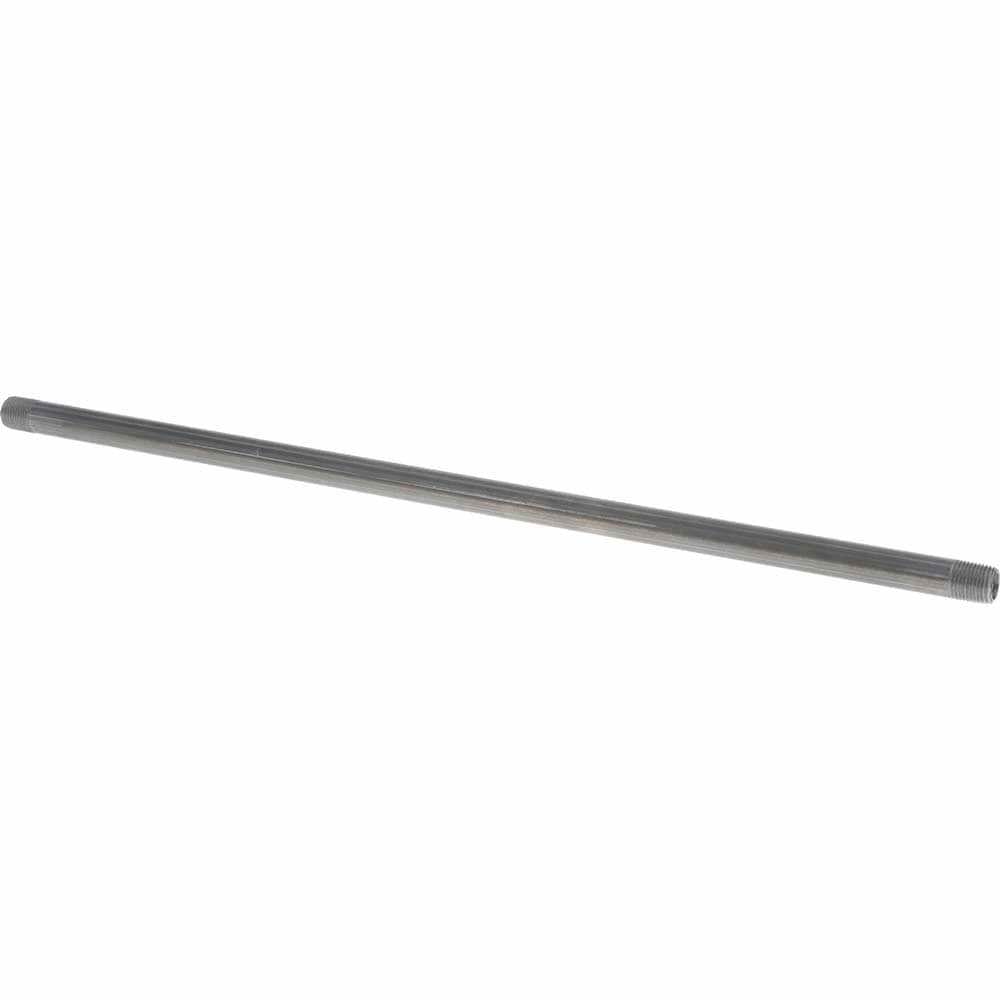 Black Pipe Nipple: 1/8