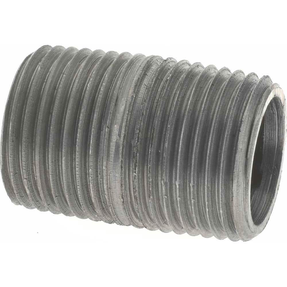 Black Pipe Nipple: 3/8