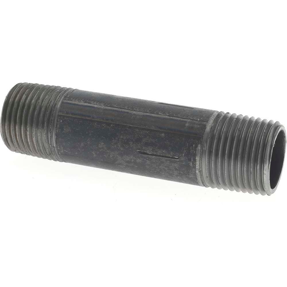 Black Pipe Nipple: 3/8