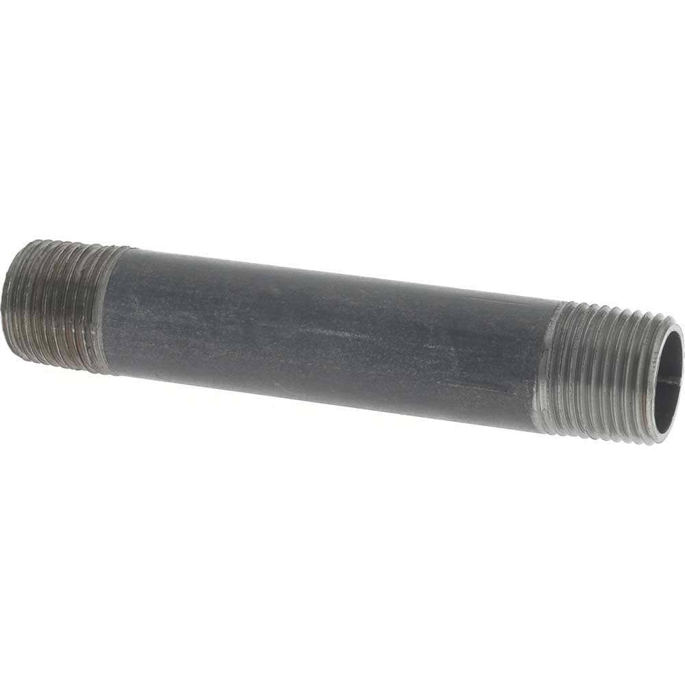 Black Pipe Nipple: 3/8