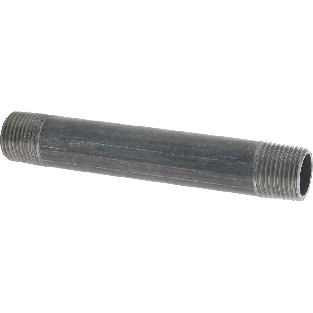 Black Pipe Nipple: 3/8