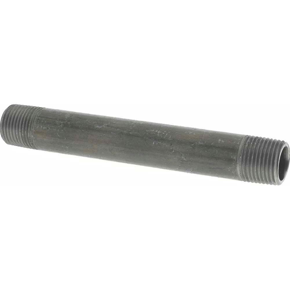 Black Pipe Nipple: 3/8