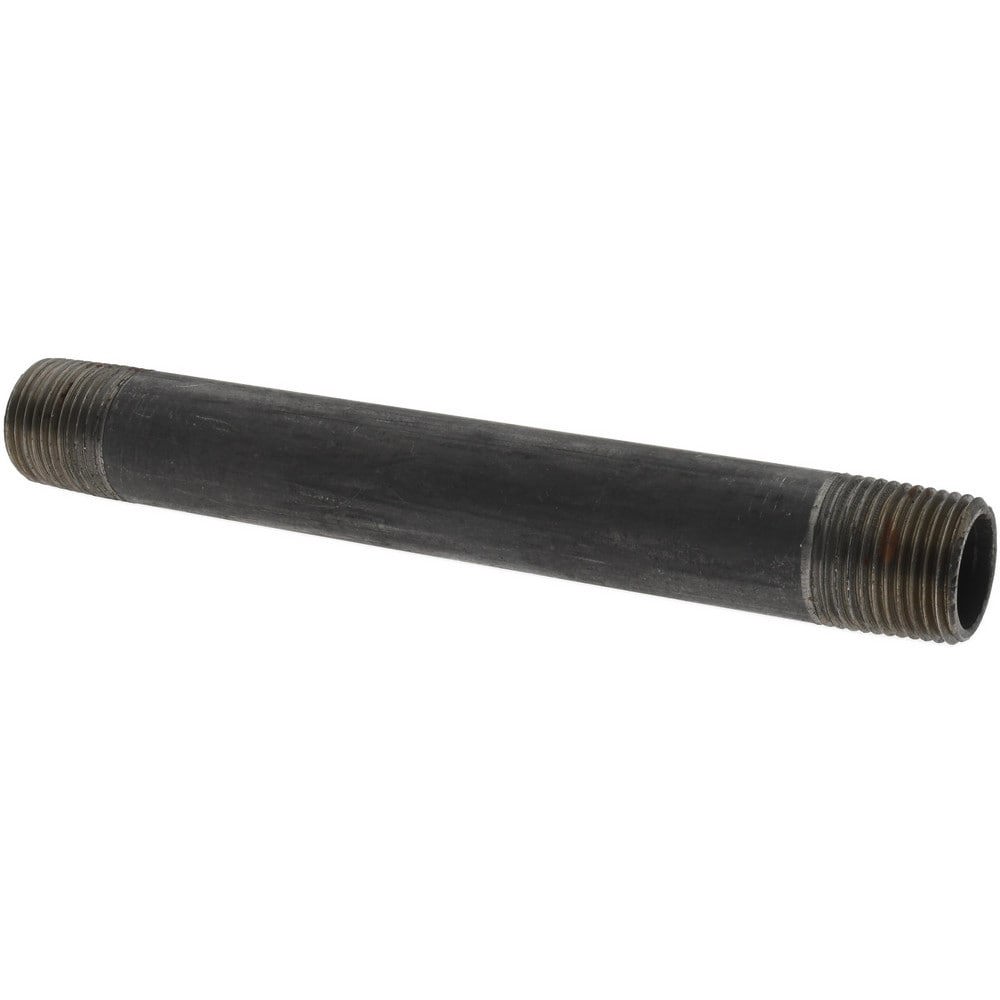 Black Pipe Nipple: 3/8