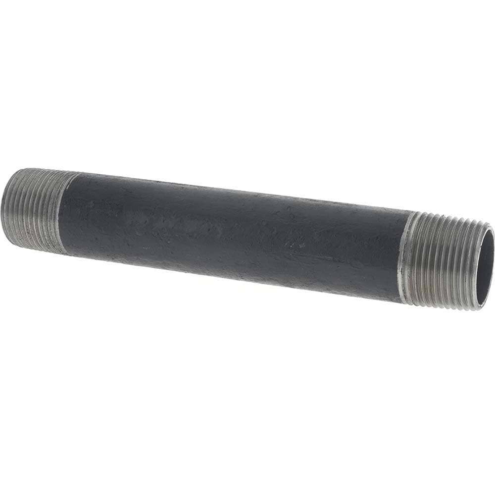 Black Pipe Nipple: 3/4