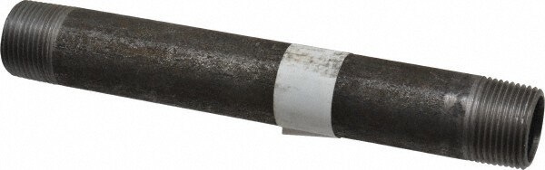 Black Pipe Nipple: 3/4