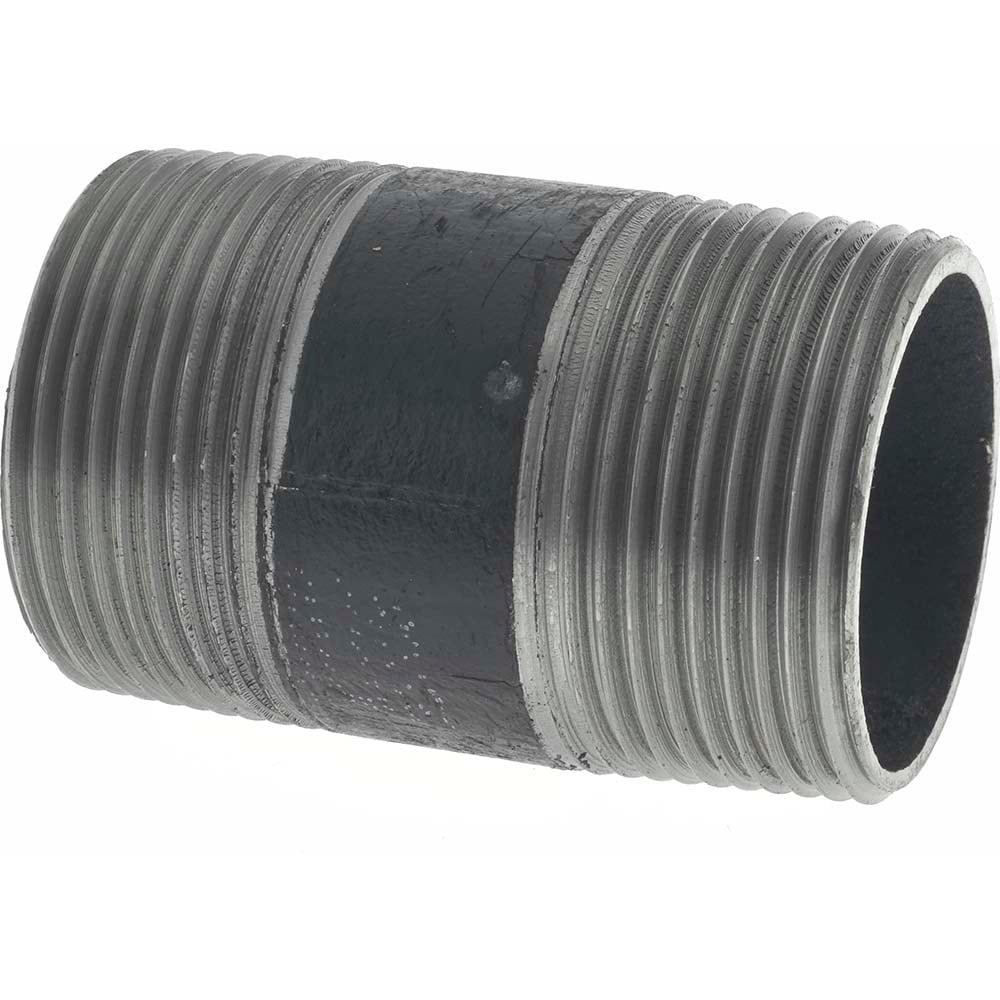Black Pipe Nipple: 1-1/4