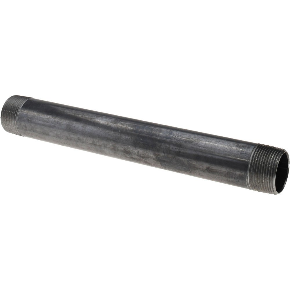 Black Pipe Nipple: 1-1/4