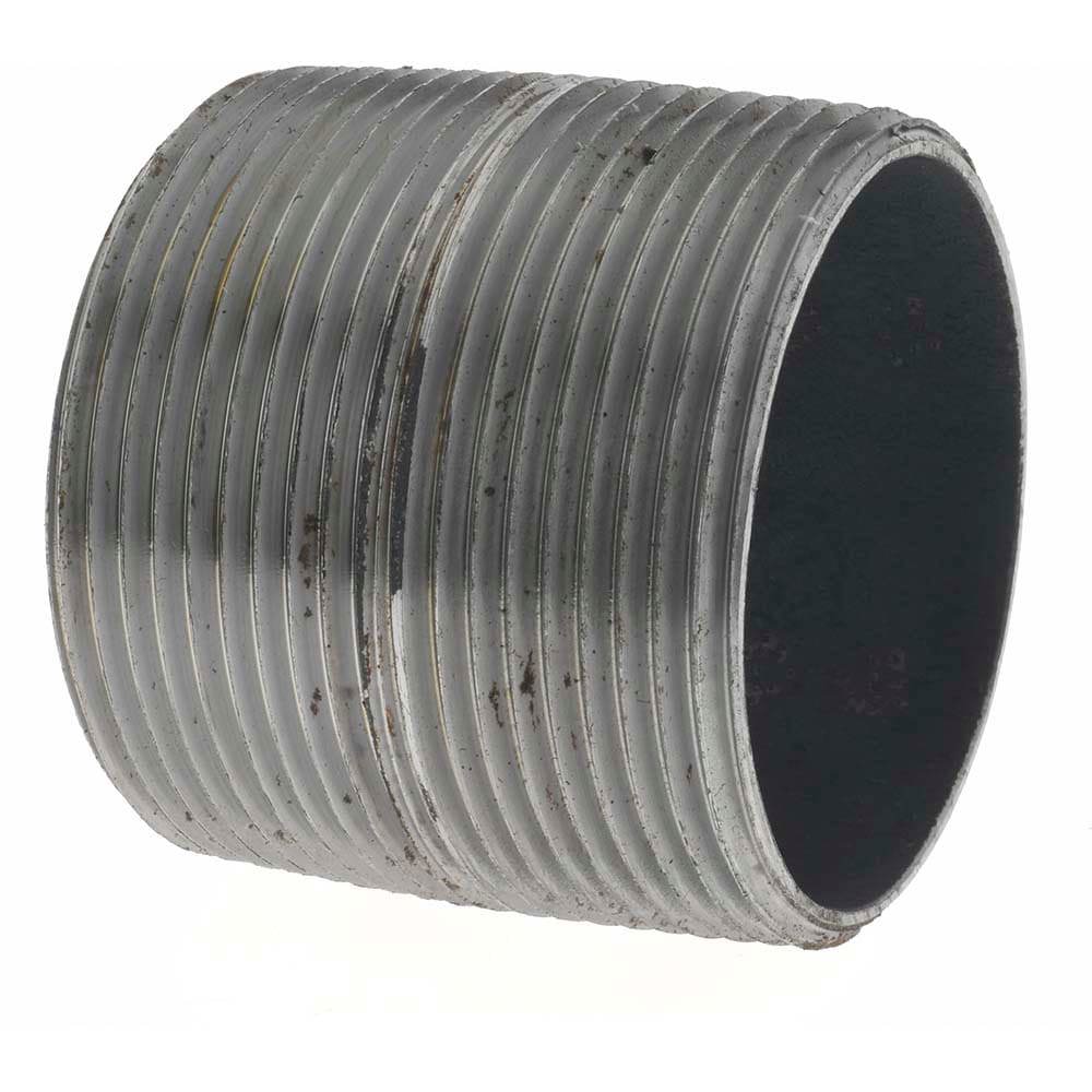 Black Pipe Nipple: 2-1/2